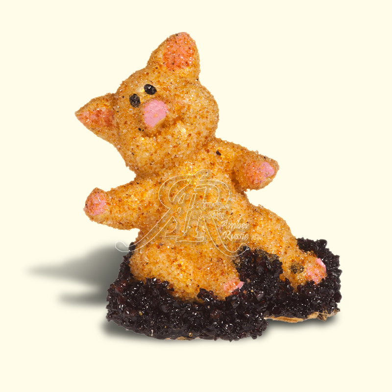 Керамика поросенок Янтарь