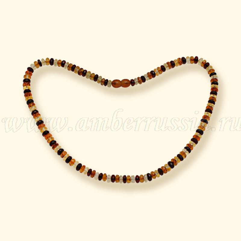 Бусы Янтарь